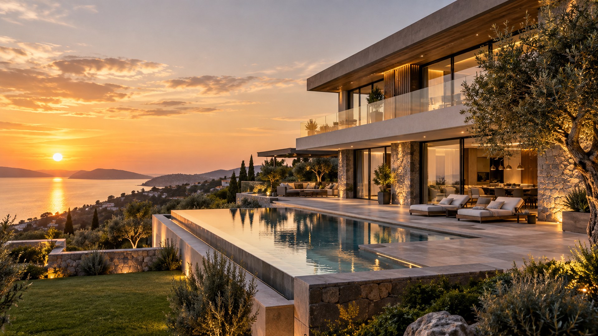 Odak5 Yapı modern villa projesi